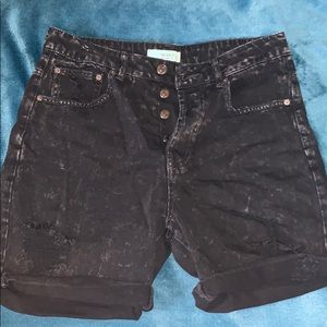 Forever 21 High Wasted Distressed Shorts